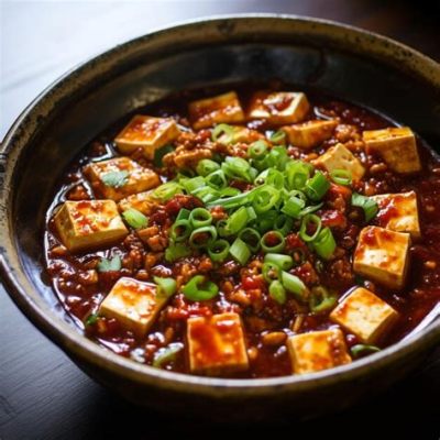  Bazhongin Mapo Tofu: Kuuma Chili-Tahnainen Herkku Täynnä Mauttomia Yllätyksiä!